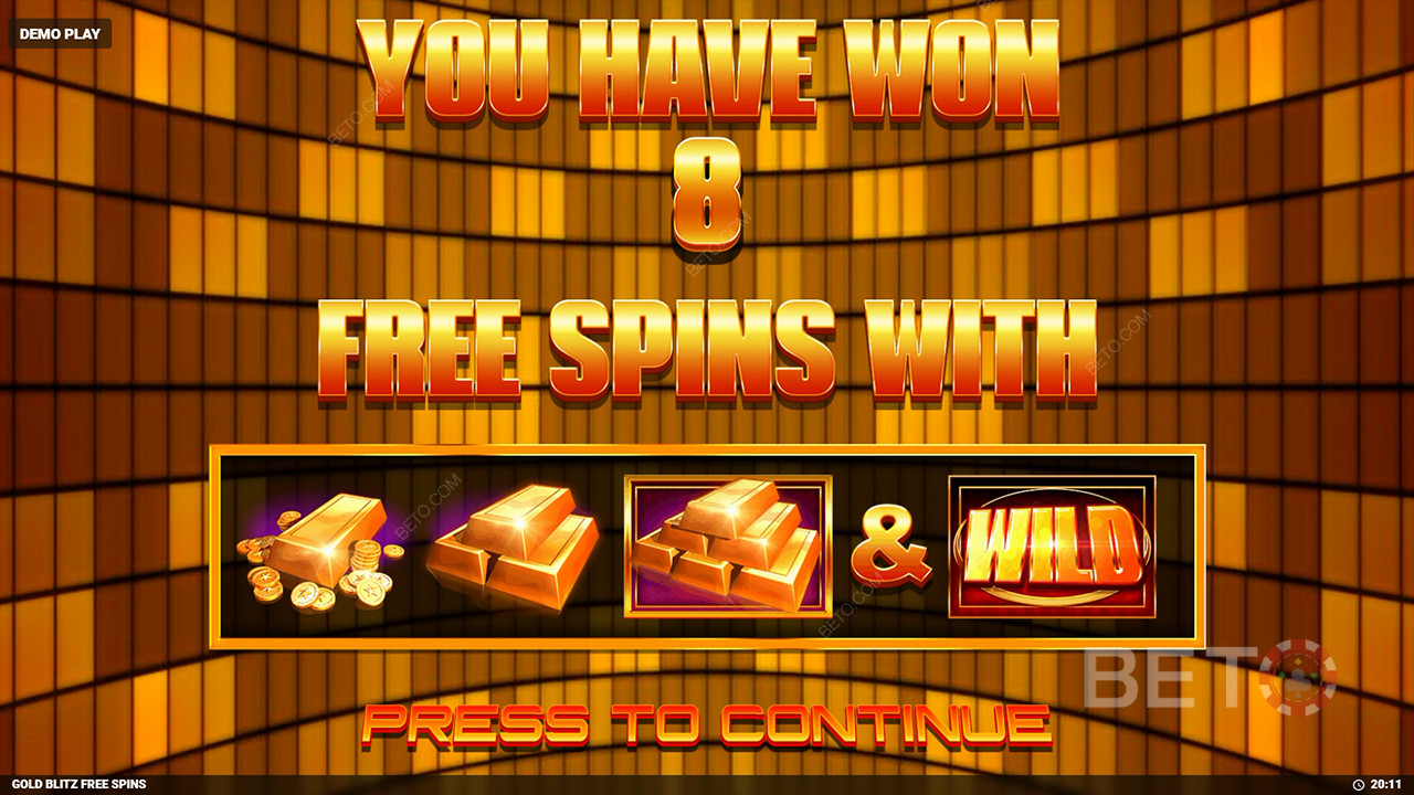 Otsus Gold Blitz Free Spins Slot