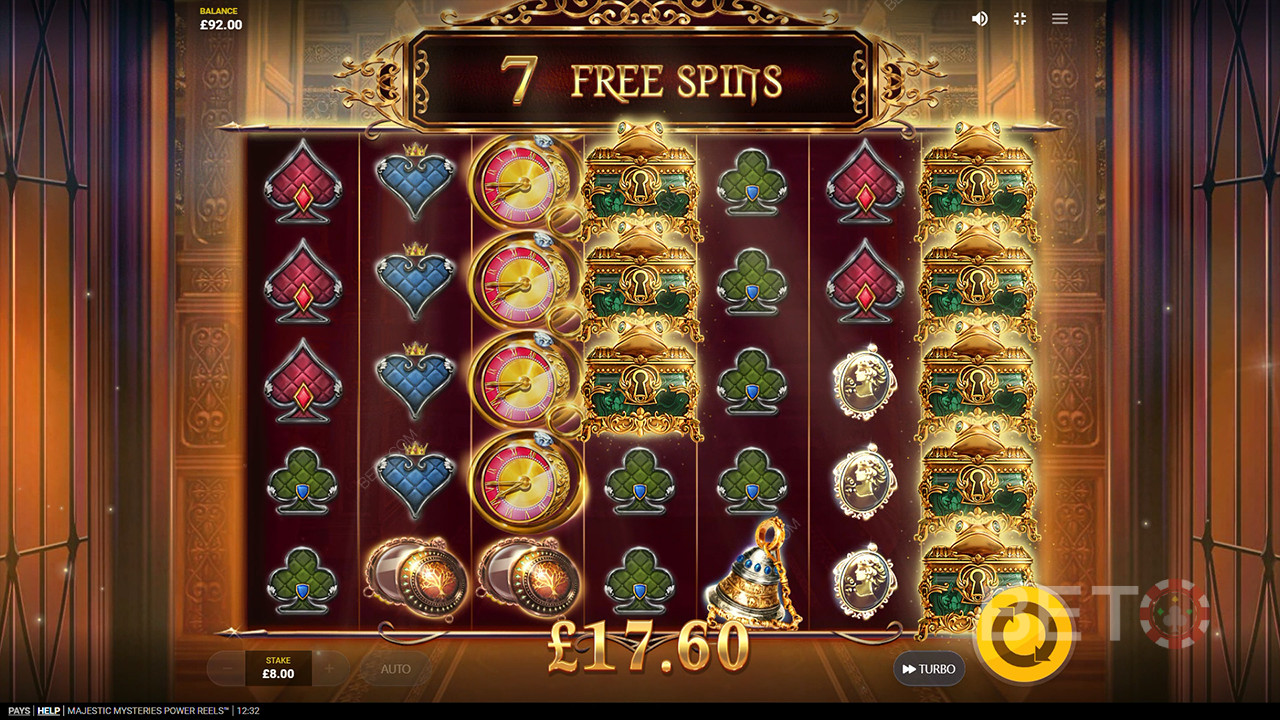 Majestic Mysteries Power Reels Review by BETO Slots