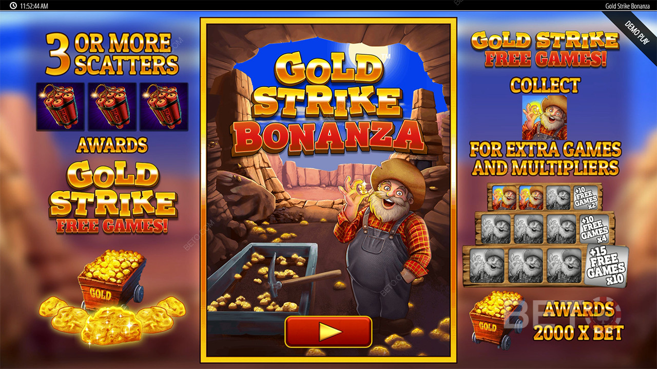 Gold Strike Bonanza Fortune Play