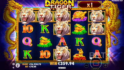 Dragon Tiger (Pragmatic Play) Mänguautomaat - Tasuta Mängimine ja Arvustused (2023)