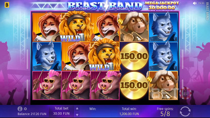 Beast Band Mänguautomaat - Tasuta Mängimine ja Arvustused (2024)