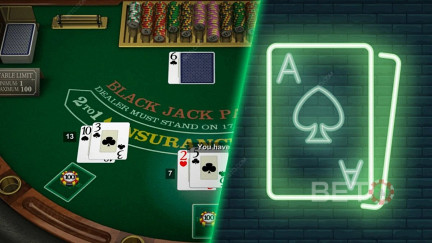 Blackjackkaardi väärtused ja panustamisvõimalused on samad nii koos päris diileritega kui ka ilma...