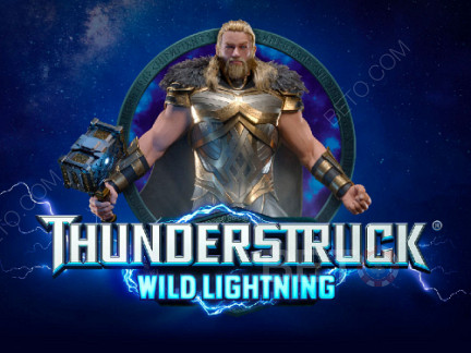Thunderstruck Wild Lightning 5-reel slots demo mäng!