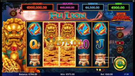Jewel of the Dragon Fu Lion Mänguautomaat - Tasuta Mängimine ja Arvustused (2025)
