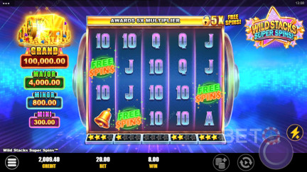 Wild Stacks Super Spins Mänguautomaat - Tasuta Mängimine ja Arvustused (2025)