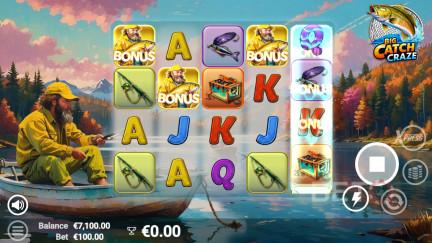 Big Catch Craze Mänguautomaat - Tasuta Mängimine ja Arvustused (2025)