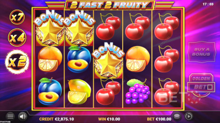 2 Fast 2 Fruity Mänguautomaat - Tasuta Mängimine ja Arvustused (2025)