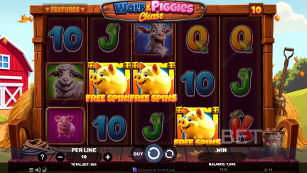 Wolf & Piggies Chase Mänguautomaat - Tasuta Mängimine ja Arvustused (2026)