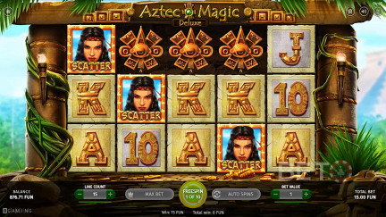 Aztec Magic Deluxe Mänguautomaat - Tasuta Mängimine ja Arvustused (2023)