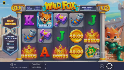 Wild Fox Mänguautomaat - Tasuta Mängimine ja Arvustused (2026)